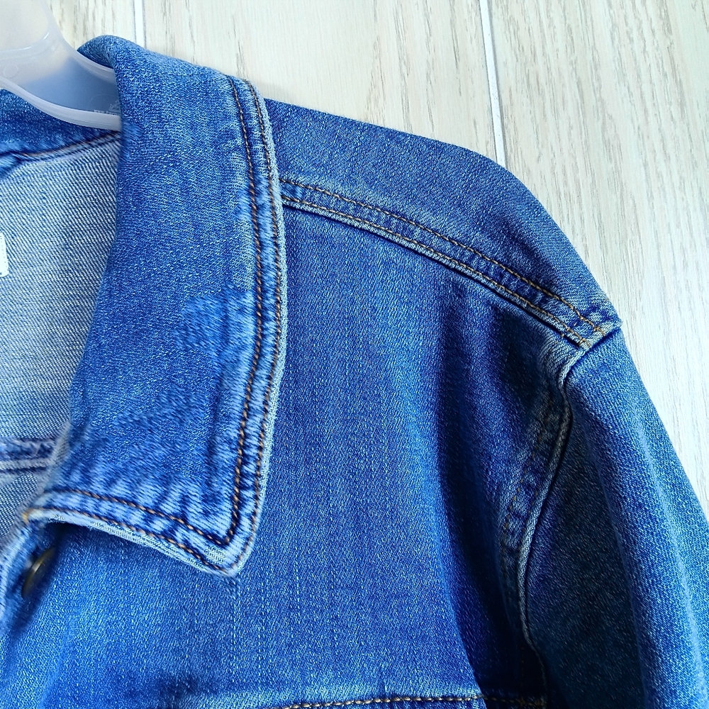 AVA and VIV size 4X denim Jean jacket blue - Picture 6 of 13